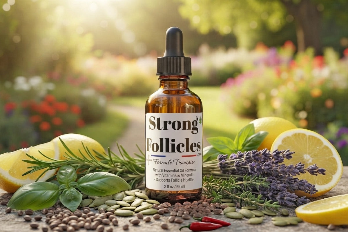 Essential oil formula for hair grow