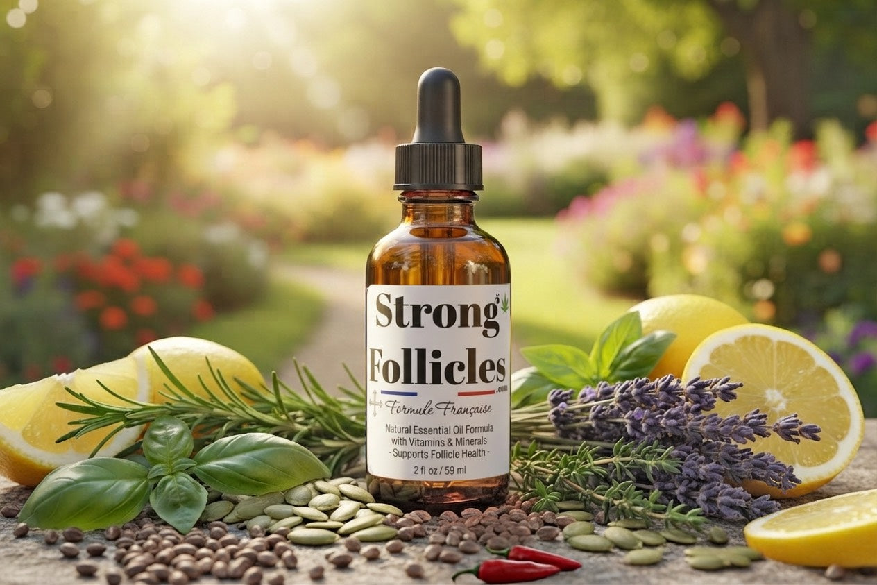 Essential oil formula for hair grow