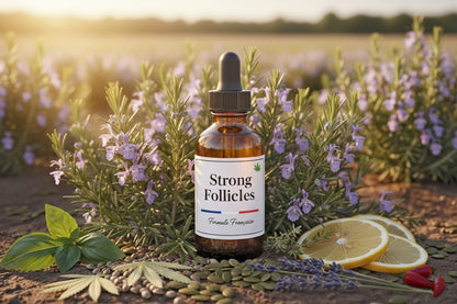 Essential Oil Formula supporting hair growth