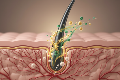 Healthy Strong Hair Follicle